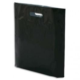 Sac plastique 35x50 cm noir – pack de 100 pièces