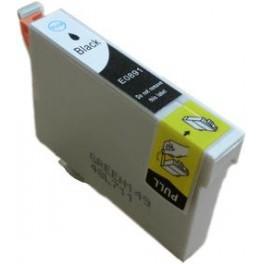 Cartouche jet d'encre compatible Epson Stylus S20/SX100/SX200/SX400/SX600FW (T0891) - Noir 9.6ml - Réf. 08891BK_0
