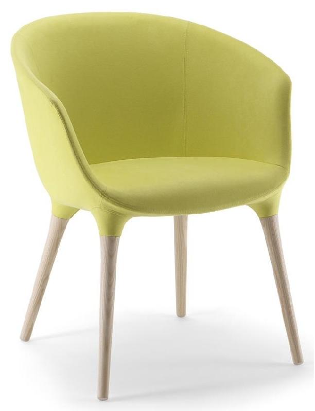 Fauteuil Kalika - chaise de restaurant avec assise et dos rembourrés_0