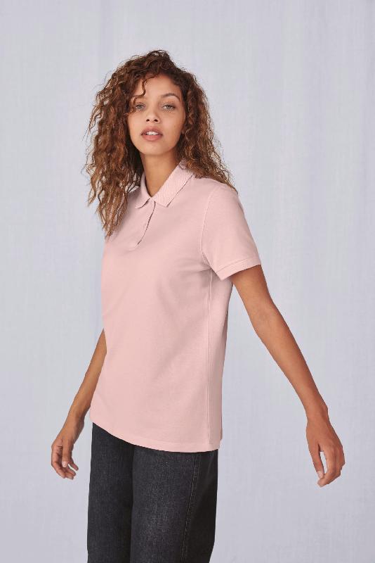 MY POLO 180 Femme manches courtes - Réf: CGPW461 - 100% coton pré-rétréci Ring-Spun - Marque B&C - 180 g/m²_0
