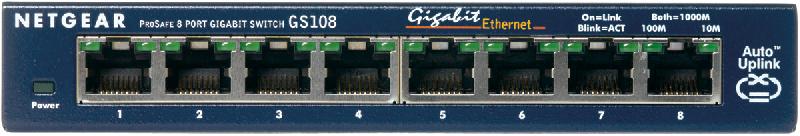 Netgear gs108 gigabit switch 8xrj45_0