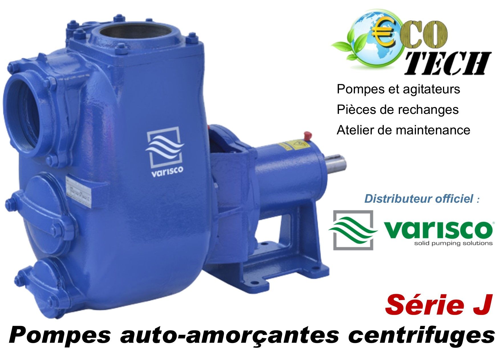 Pompe auto-amorçante centrifuge varico serie j distributeur calvados manche  eure
