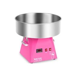 Royal Catering RCZK-1030-W-R Machine a Barbe a Papa Professionnelle (Ø 52 cm, 1030 W, 1 portion / 30 s, Acier Inoxydable) Rose - 4250928653178_0