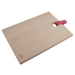 Planche à découper en bois rectangulaire 35 x 25 cm Tasty Green - marron Bois massif 5051126787226_0