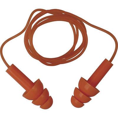 10 paires de bouchons d'oreilles avec cordon ConicFit10 DeltaPlus_0