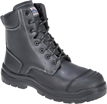 Brodequin Eden S3 HRO CI HI FO noir FD15 - Chaussures de sécurité montantes avec semelle résistante à la chaleur et coque acier - Taille 39_0