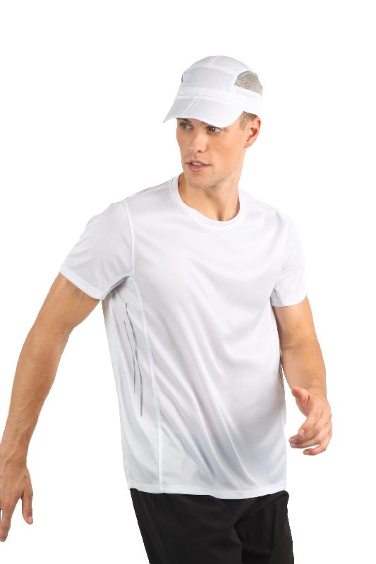 Casquette sport pliable KP206 - 100% polyester microfibre, 7 panneaux, réglable par bande auto-agrippante_0