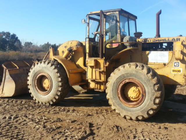 Chargeuse sur pneus caterpillar 980_0