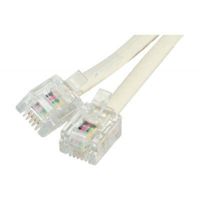 Cordon RJ11 - 7 mètres - 4 couleurs - Réf : 935400 - Fabricant 2370_0