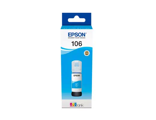Epson 106 EcoTank Cyan ink bottle_0