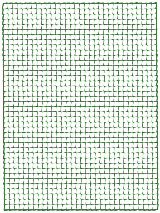 Filet à  benne longueur 3 x largeur 2,5 m, épaiss. 3 mm polypropylène, vert largeur de maille de 45 mm_0