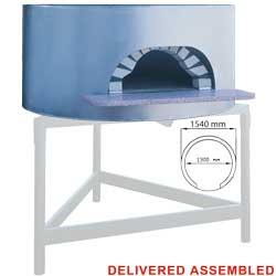 Four à pizza au bois traditionnel Napoli Line ø 1300 mm - assemblées FBK-1300/mont_0