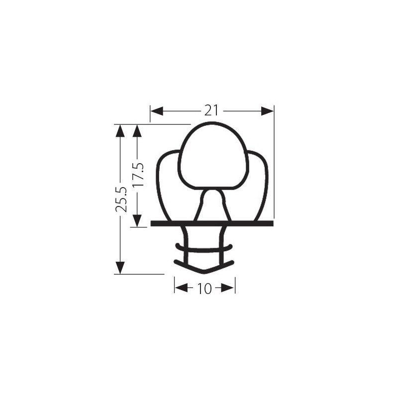 Joint JCSB08B - Blanc - Longueur 2.30m ou sur mesure - Pour chambre froide et applications isothermes_0