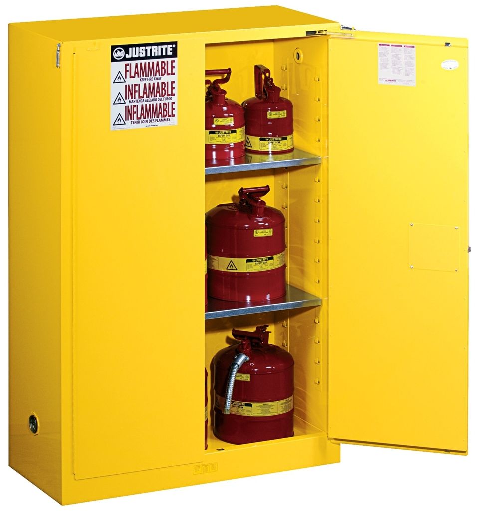 Armoire de sécurité pour produits inflammables  capacité 170 L - JU450 - DELAHAYE INDUSTRIES_0