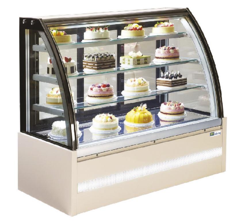 Vitrine Refrigeree Avec Vitrage Bombe 4 Niveaux 900x740x1303 Oasi9