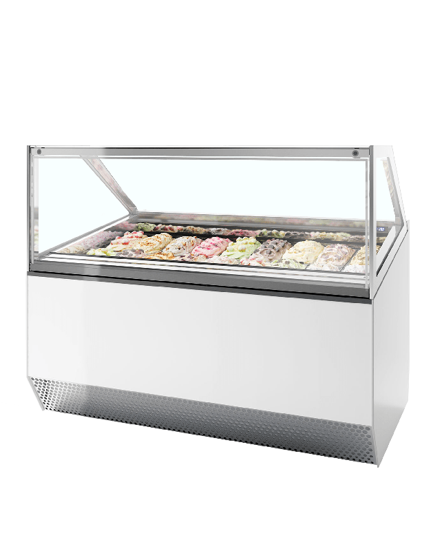 Vitrine ventilée pour glace en bac TEFCOLD MILLENNIUM ST18_0