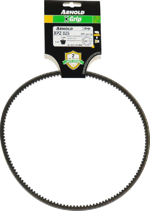 Courroie trapézoïdale X-Grip V XPZ 825 pour autoportée et tracteur de jardin_0