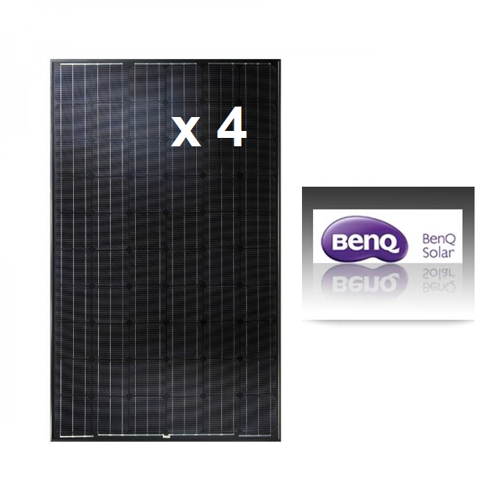 4 panneaux solaires benq 270w full black benq - 482_0