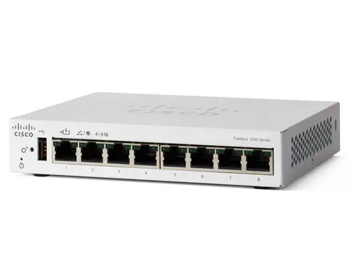 Cisco C1200-8T-D commutateur réseau Géré L2/L3 Gigabit Ethernet (10/100/1000) Blanc_0