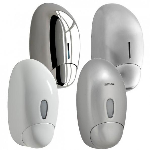 Distributeur de savon LENSEA 1L - Design contemporain - Blanc - Marque Rolléco_0