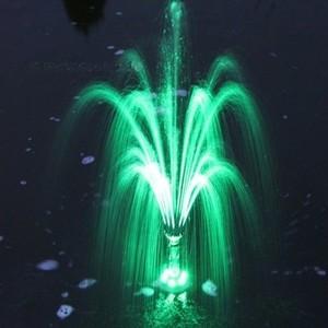 ECLAIRAGE JET D EAU LED VERT