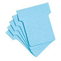 FICHES T STANDARD 28 MM BLEU LE LOT DE 100