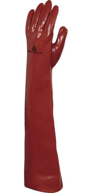 Gants de travail pvcc en coton enduit pvc 60cm t10 - DELTA PLUS - pvcc60010 - 516863_0