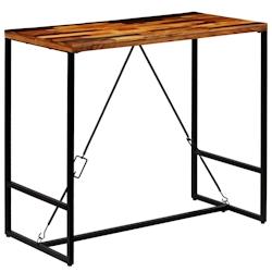Helloshop26 - Table haute mange debout bar bistrot bois recyclé solide 120 cm 0902095/2 - 3000093451533_0