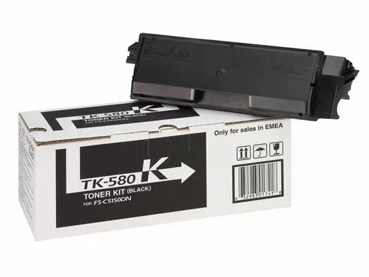 KYOCERA TK-580K Cartouche de toner 1 pièce(s) Original Noir_0