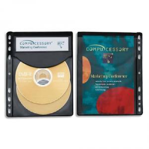 Pack de rangement DVD - 100 Pochettes DVD, 4 Classeurs