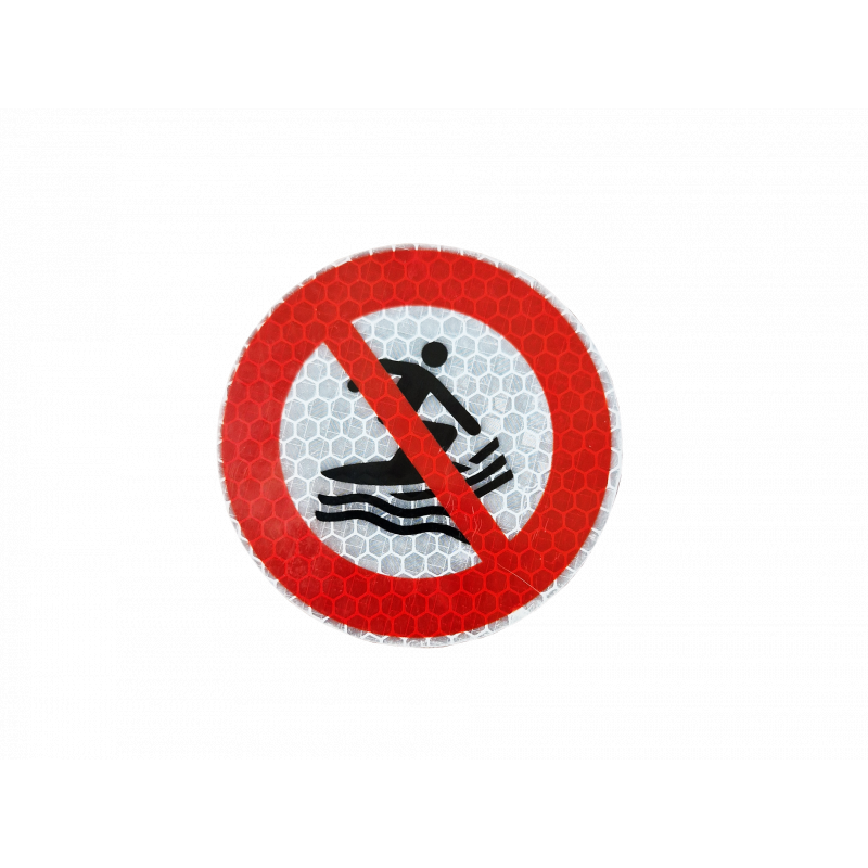 Panneaux Personnalisés 'Interdit de Surfer' - Thermoplastique ou Aluminium - Résistant aux Intempéries - WP Signalisation_0