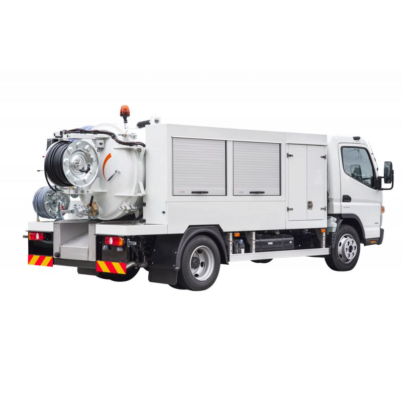 Hydrocureur RioCom - Rioned - 7.5t avec réservoir de 3000 litres_0