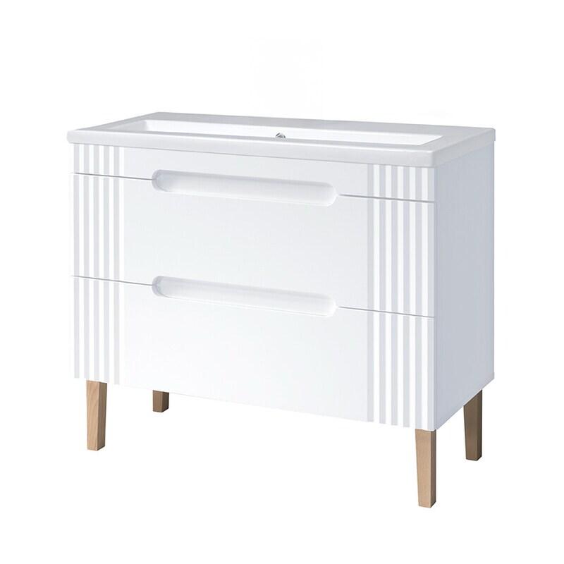 STELLAMEUBLES Ensemble salle de bain sur pied FIJI - 3667335116713_0