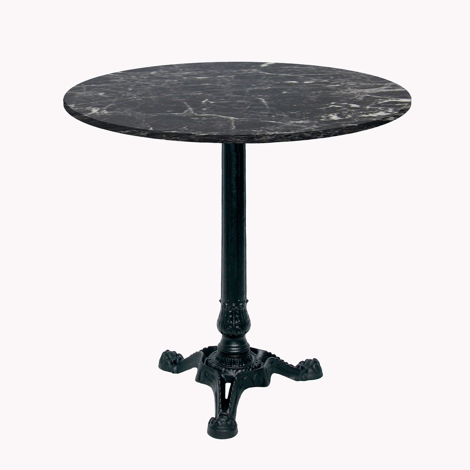 Table bistrot Bistrotab - piétement en fonte, choix de plateaux sur mesure, usage intérieur et extérieur_1