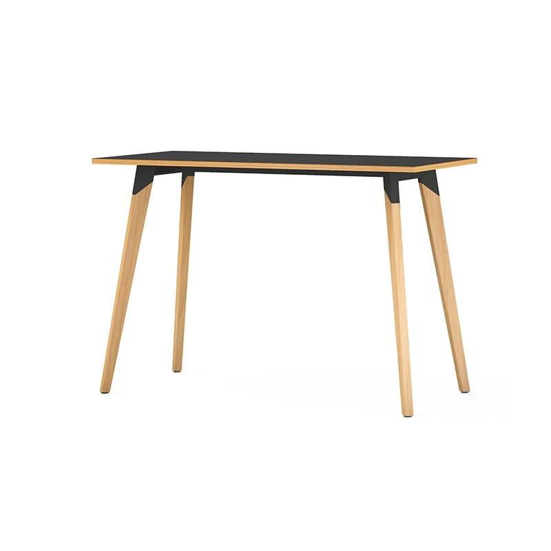 Table haute rectangle pied en bois EVASION_0