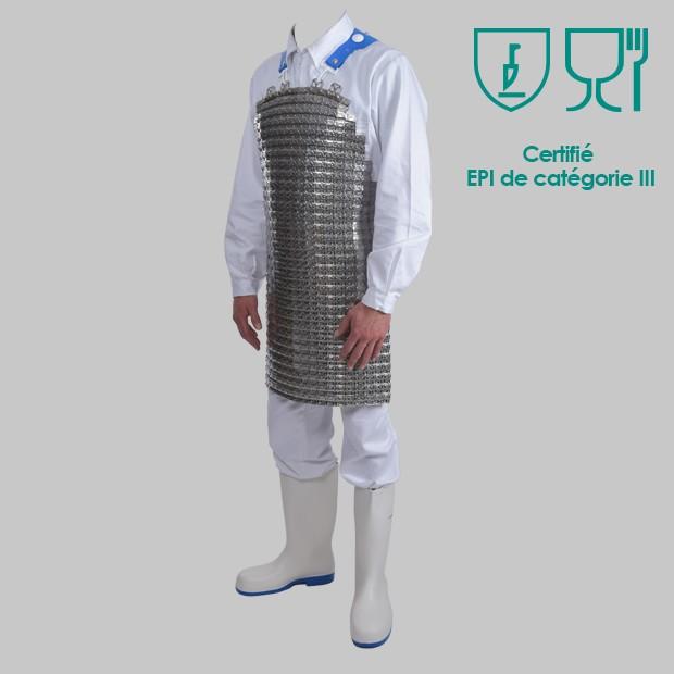 Tablier métallique plaquette inox agro-alimentaire breveté Flexinox - TABPLQINX-MN01_0