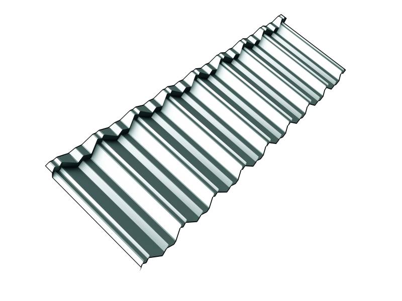 Tuiles métalliques avec faible galbe, revêtement en pierre naturelle - GERARD® CLASSIC_0