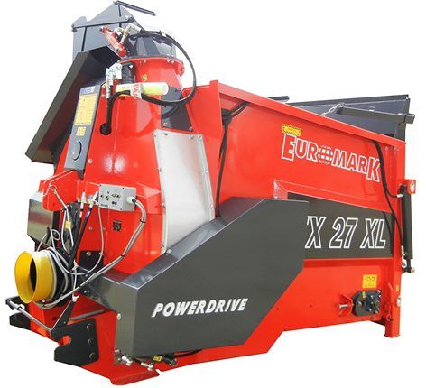 TX27XL Pailleuse agricole - Euromark - capacité utile de 2.3m³ - Distributrice petit volume pour balles rondes et carrées_0