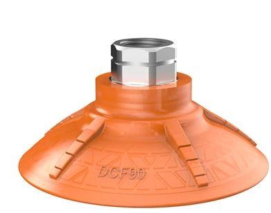 Ventouse ronde DCF90P en polyuréthane 60 - 3/8
