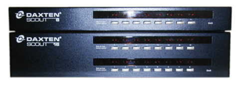 1014-10xp - Commutateur KVM Daxten Scout 8 - 8 ports PS/2 avec menu OSD et résolution 1920x1440_0