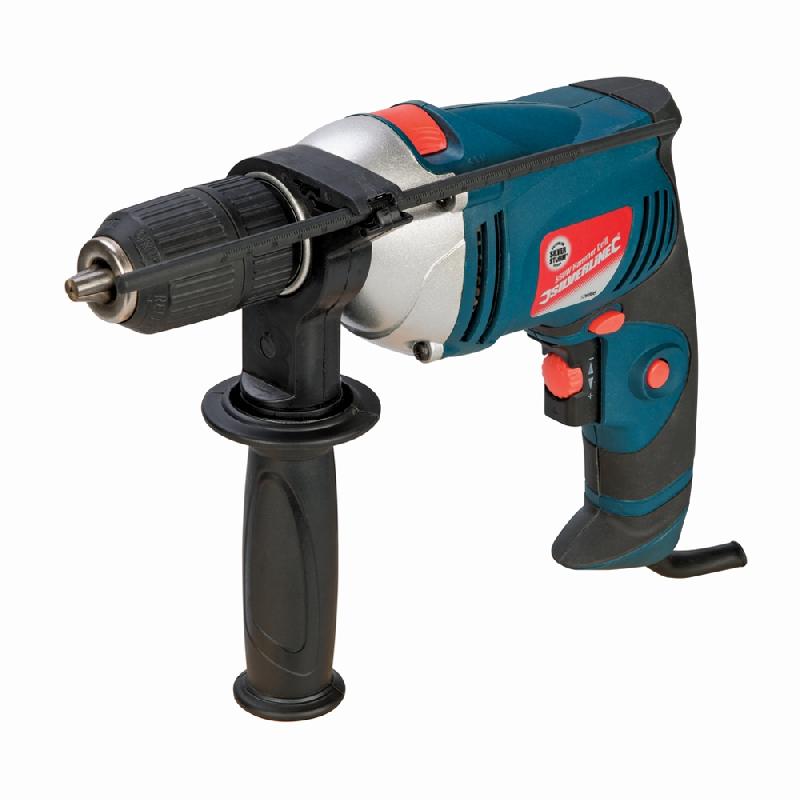 Marteau perforateur 550 W Silverline 126898 - perçage 13 mm acier, 25 mm bois, 13 mm maçonnerie_0