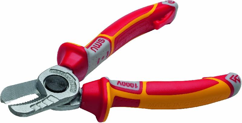 NWS 043-49-VDE-160-SB COUPE-CÂBLE EN AUTO-EMBALLAGE, ARGENT/ROUGE, 160_0