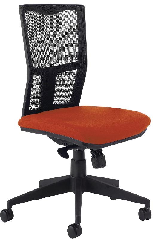 CHAISE DE BUREAU RITZ CONTACT SYNCHRONE ASSISE TISSU COLORIS CORAIL - MANUTAN COLLECTIVITÉS