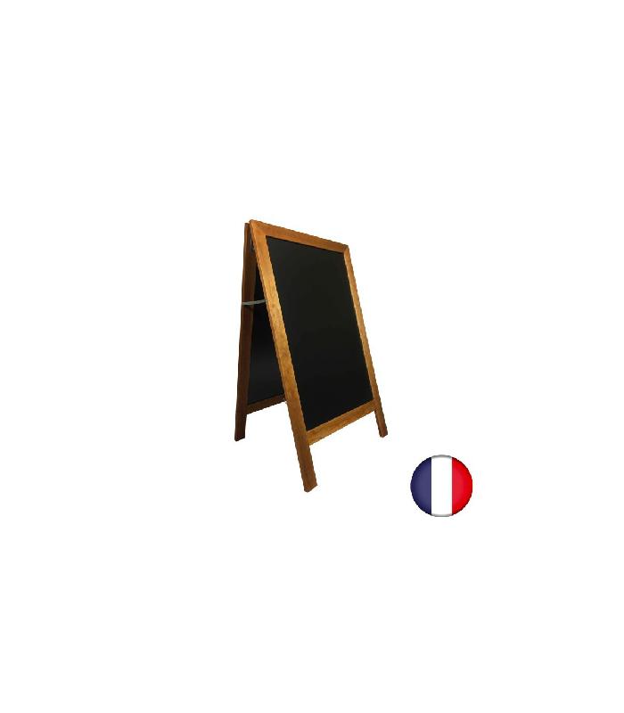 Chevalet stop trottoir en bois - 127 x 75 cm - Référence : LSTF38CH_0