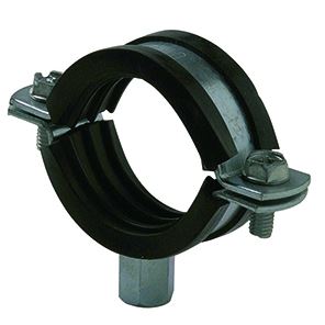Colliers métalliques renforcés isophoniques M8/M10 RFRGD - Bande caoutchouc pour isolation et réduction du bruit_0