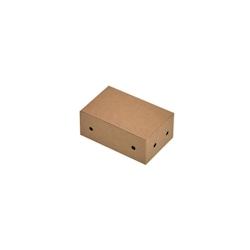Ecolomique - 50 Pcs - Boîte Kraft 6 Nuggets 114x73mm H45mm - ECO210NUG6S - marron en carton ECO210NUG6S_0