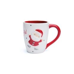 Excelsa lot de 4 mug Santa Claus grès 40 cl multicolore - multicolore céramique 66081_0