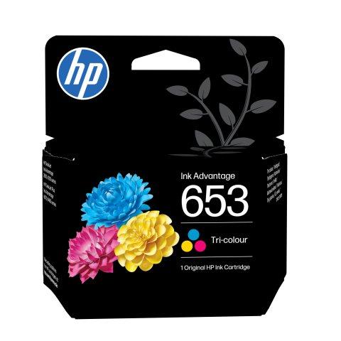 HP CARTOUCHE D’ENCRE INK ADVANTAGE TROIS COULEURS 653 AUTHENTIQUE - CARTOUCHE AUTHENTIQUE