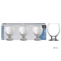 Lot de 16 Verres Troquet Ld 28cl x3 Maitre Chef - VERRTR024_16_0