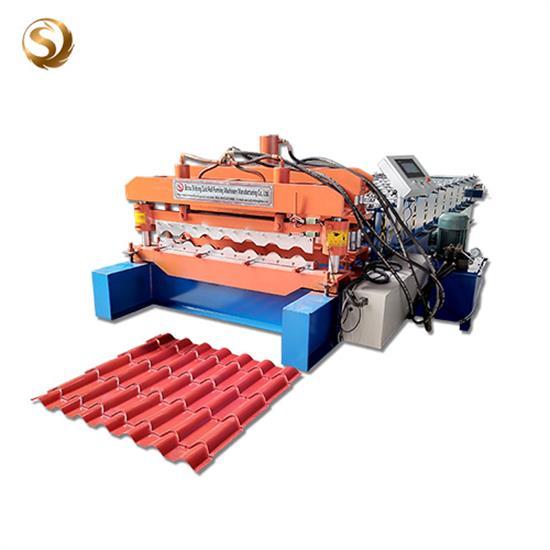 Machine profileuse de tuile d'acier - Facile à utiliser - Productivité 4-5m/min - Haute résistance et durabilité_0